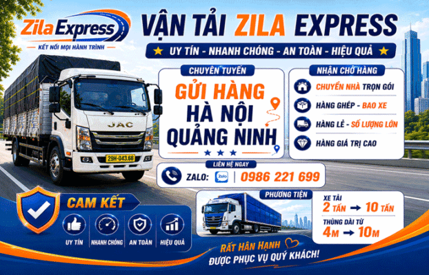 gửi hàng hà nội quảng ninh giá rẻ. giao hàng hoả tốc 8h